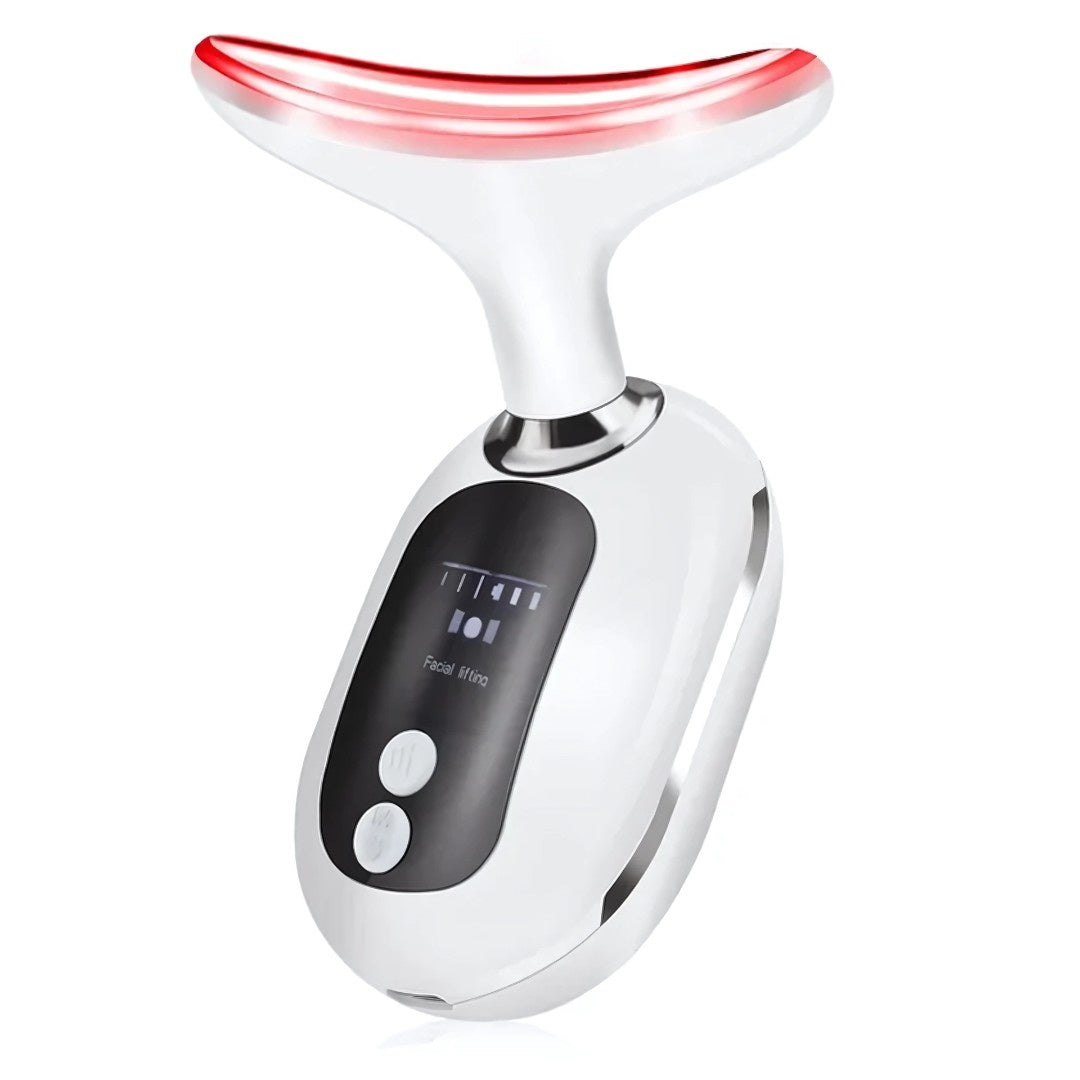 Neck and Face Lifting Massager with Light Therapy